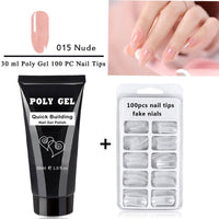 HKM-564243 Phototherapy Crystal Nail Extension Glue and Mold Set