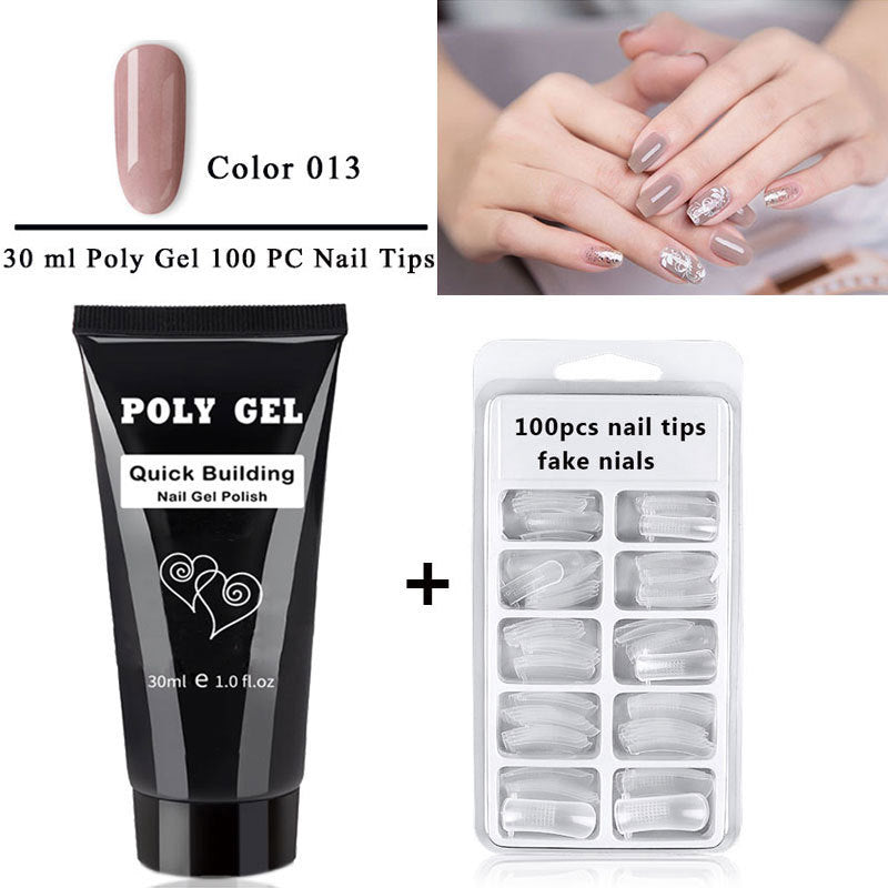HKM-564243 Phototherapy Crystal Nail Extension Glue and Mold Set