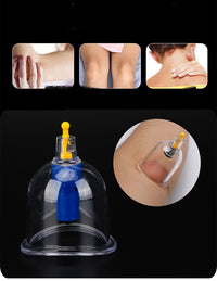 HKM-072659 Rechargeable Electric Vacuum Cupping Device for Relief from Cold and Dampness