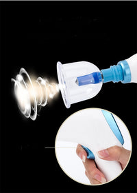 HKM-072659 Rechargeable Electric Vacuum Cupping Device for Relief from Cold and Dampness