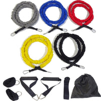 HKM-003283 Latex Resistance Band Set for Indoor Fitness and Sports Training