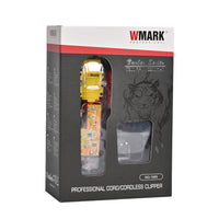 HKM-643859 Transparent Rechargeable Hair Clipper with High Carbon Steel Blades, 240 Min Runtime and 7300RPM Motor
