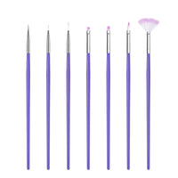 HKM-824083 Crystal Silica Gel Dot Drill Paint Pen Set - 15 Portable Brushes with Wooden Handles