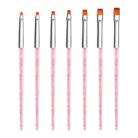 HKM-824083 Crystal Silica Gel Dot Drill Paint Pen Set - 15 Portable Brushes with Wooden Handles