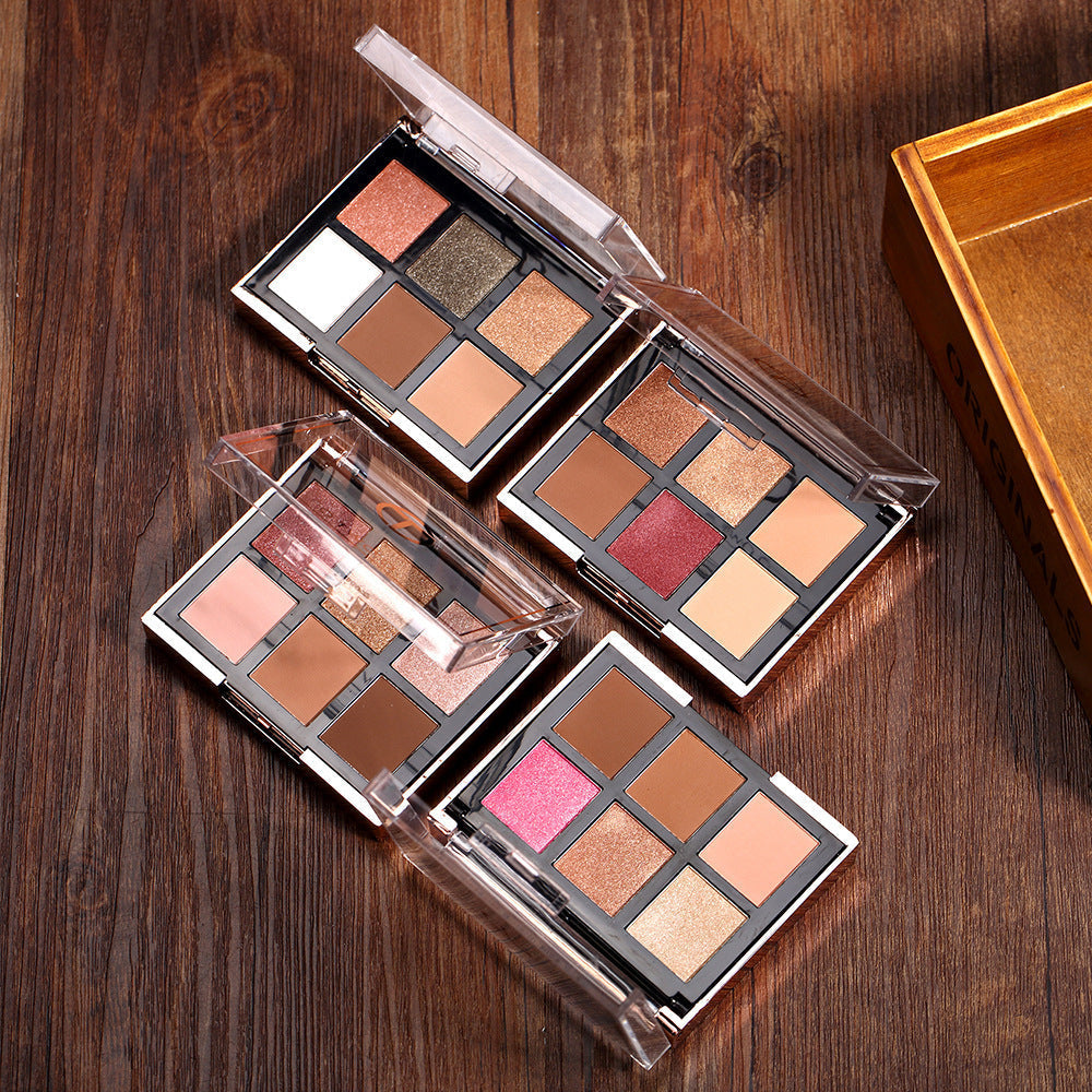 HKM-177363 O.TWO.O 8-Color Eyeshadow Palette for Even Skin Tone and Concealment