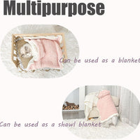 HKM-465043 Polar Fleece Cape Blanket with Hood for Dogs and Cats, Cozy Winter Pet Costume
