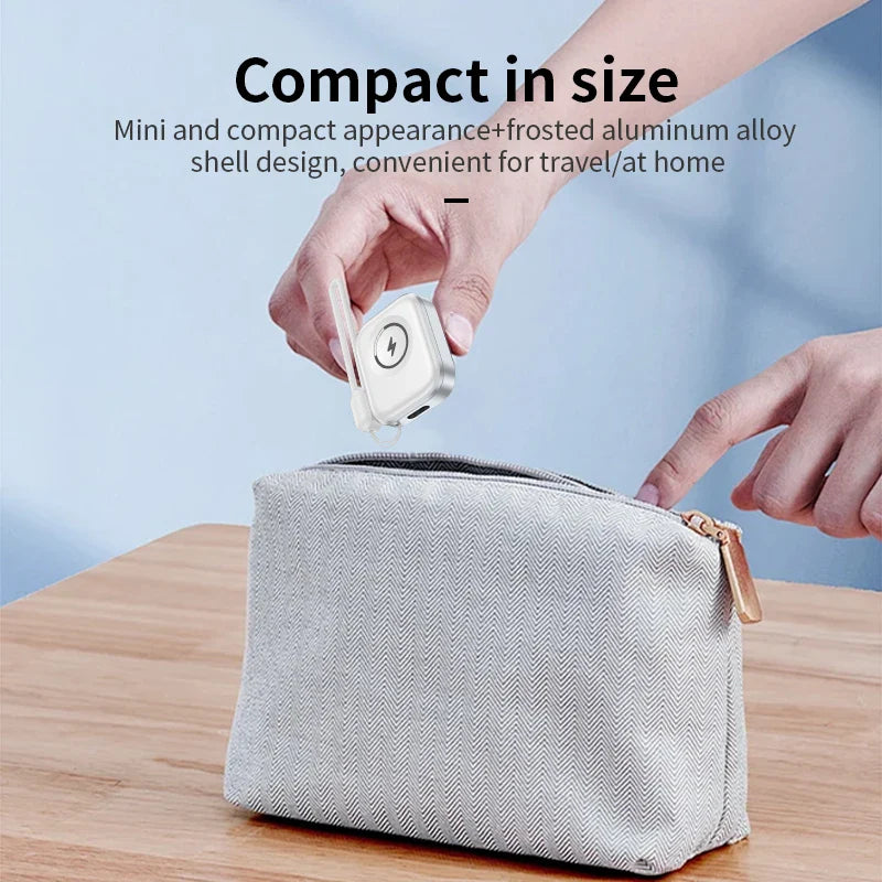 KTX-884435 Portable USB Wireless Magnetic Watch Charger for Smartwatches - 5W Fast Charging Compatibility