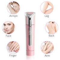 HKM-577171 Compact Pink Mini Shaver for Whole Body Shaving and Cleansing – Model XD-3002
