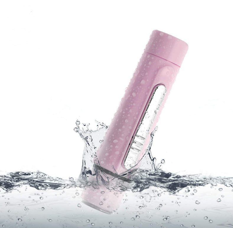 HKM-577171 Compact Pink Mini Shaver for Whole Body Shaving and Cleansing – Model XD-3002
