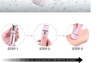 HKM-577171 Compact Pink Mini Shaver for Whole Body Shaving and Cleansing – Model XD-3002