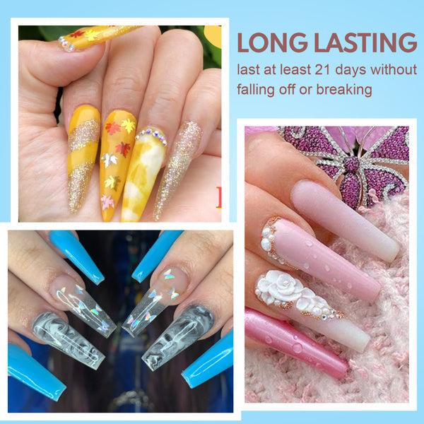 HKM-921235 20-Color Acrylic Nail Dip Kit with UV Light, Drill, Base & Top Coat for DIY Nail Art