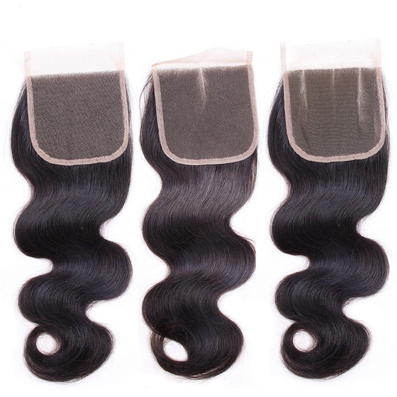 HKM-436563 Real Human Hair Body Wave 4X4 Lace Closure - Multiple Lengths Available