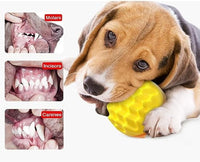 HKM-700627 Durable Squeaky Dog Ball Toy for Aggressive Chewers - Dental Care Design for Healthy Teeth and Gums, Floatable Rubber for Fetch and Play