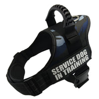 HKM-326355 Durable Reflective Nylon Pet Chest Harness with Adjustable Shoulder Strap and All-Weather Function