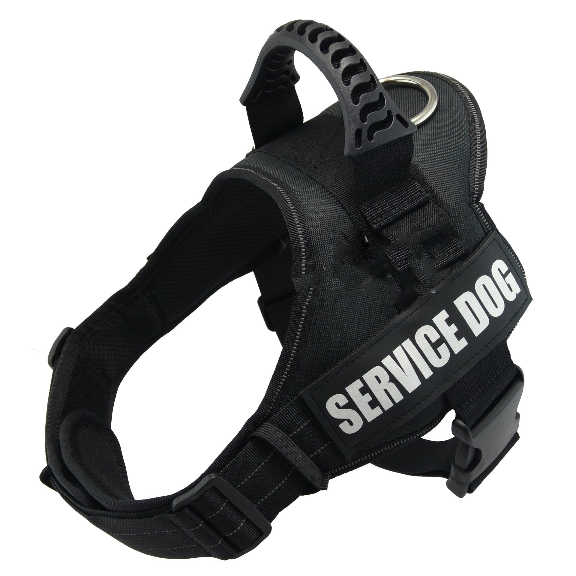 HKM-326355 Durable Reflective Nylon Pet Chest Harness with Adjustable Shoulder Strap and All-Weather Function