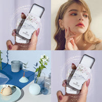 HKM-854547 Portable Solid Skin Care Lotion with Deodorant - Fragrance Options: Blue Wind Chime, Darjeeling Tea, Silver Mountain Spring (10g-30g)