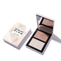 HKM-585235 Two-Color Highlight Trimming Disc for Glitter Nose and Shadow Silhouette