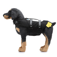 HKM-184787 Pet Swimwear Life Jacket for Dogs - Casual Polyester Design in Sizes S, M, L