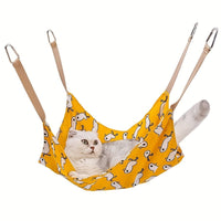 HKM-663379 Breathable Multi-Color Cotton Hemp Cat Hammock for Hanging Nest in Pet Cage