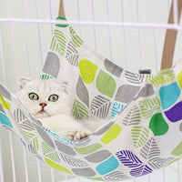 HKM-663379 Breathable Multi-Color Cotton Hemp Cat Hammock for Hanging Nest in Pet Cage