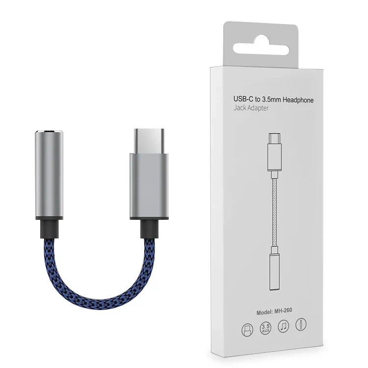 KTX-964627 USB-C to 3.5mm Headphone Jack Adapter for Samsung S20 and Note 10 Audio Connection