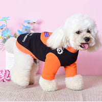HKM-549011 Two-Legged Cotton Sweater with Detachable School Bag for Small Dogs