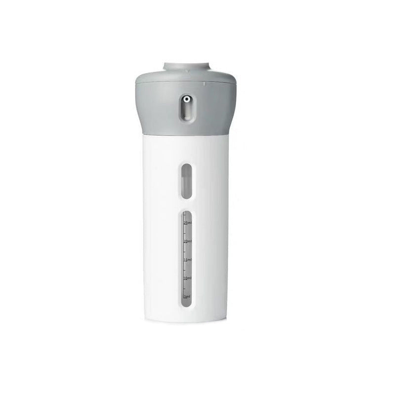 HKM-525651 4-in-1 Travel Bottles Organizer - Compact Leakproof Container with TSA Approved Refillable 50ml Bottles and Labels