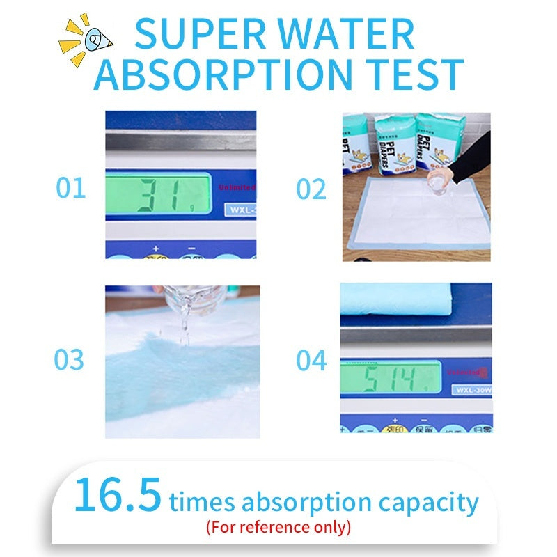 JMT-793674 Absorbent Dog Pad for Pet Hygiene and Mess-Free Cleanup