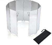 HKM-468947 Aluminum Folding Windshield with Latch and Cloth Storage Bag