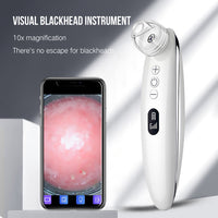 HKM-557267 Effective Blackhead Remover with Adjustable Suction Speed and Built-in LED Light