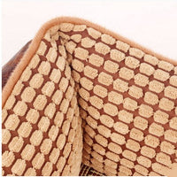 HKM-718227 Soft Suede Dog Bed with Blanket and Summer Mat - Cozy Pet Nest for Dogs