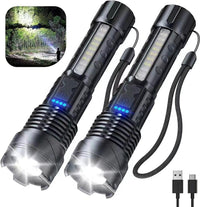 HKM-255379 Bright and Versatile Multi-Function Flashlight for Outdoor Adventures and Emergencies