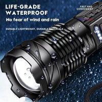 HKM-255379 Bright and Versatile Multi-Function Flashlight for Outdoor Adventures and Emergencies