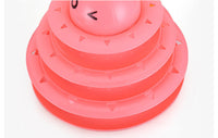 HKM-564947 Three-Tier Sounding Cat Toy with Interactive Features - Durable PP Construction