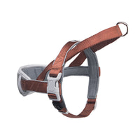 HKM-387283 Adjustable Nylon Dog Leash Vest Chest Strap - Available in Red, Blue, Brown and Multiple Sizes
