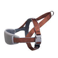 HKM-387283 Adjustable Nylon Dog Leash Vest Chest Strap - Available in Red, Blue, Brown and Multiple Sizes