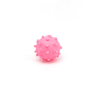 HKM-153939 Bright Color Squeaky Spike Dog Balls for Small Dogs - Teething, Fetch, and Interactive Outdoor Toys