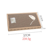 HKM-215827 Cat Scratcher Toy Made of Corrugated Paper - Claw Grinding Accessory for Cats