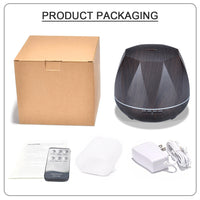 HKM-689683 500ML Remote Control Aromatherapy Air Humidifier for Home Use - Ideal for 21-30 Square Meters