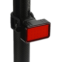 HKM-758419 USB Rechargeable Smart Sensor Tail Light for Mountain Bicycles - COB Warning Light
