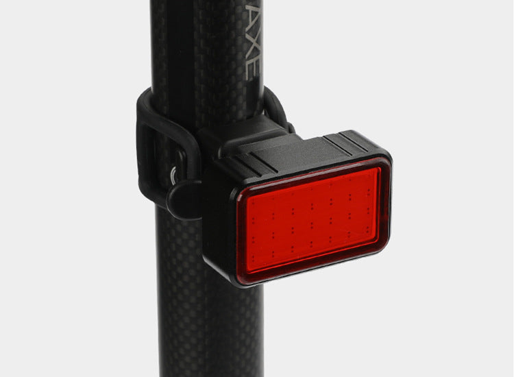 HKM-758419 USB Rechargeable Smart Sensor Tail Light for Mountain Bicycles - COB Warning Light