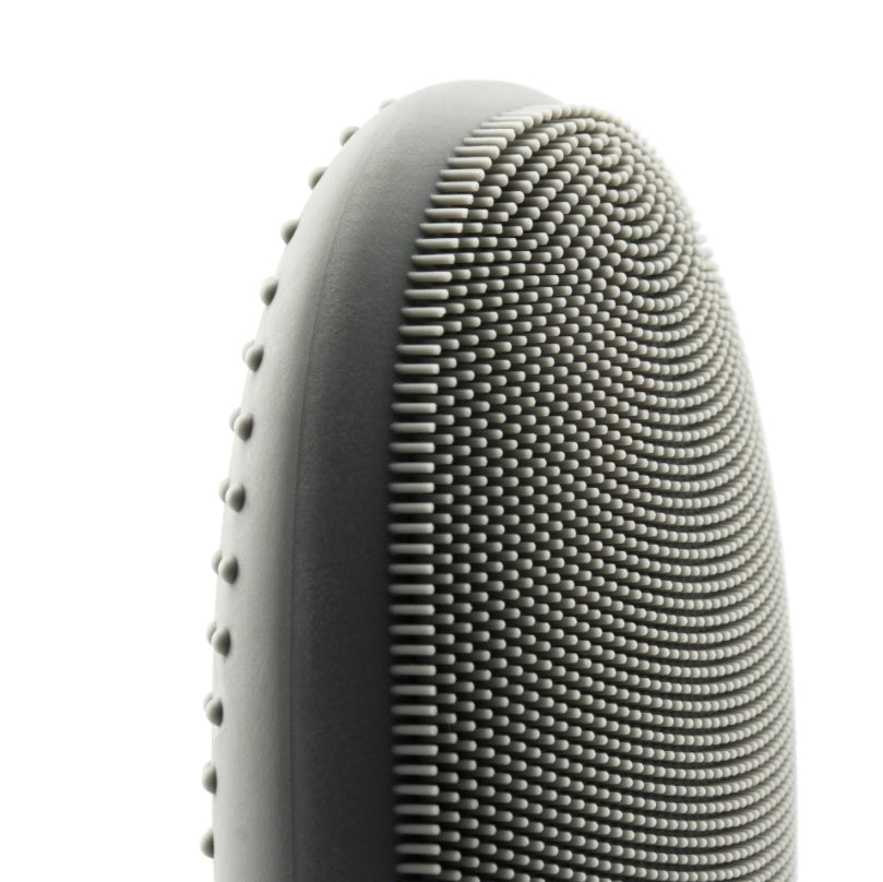 HKM-177043 Ultrasonic Silicone Facial Cleansing Device with Wireless Charging and Vibrating Pore Cleaner
