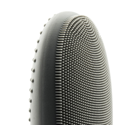 HKM-177043 Ultrasonic Silicone Facial Cleansing Device with Wireless Charging and Vibrating Pore Cleaner