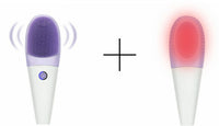 HKM-177043 Ultrasonic Silicone Facial Cleansing Device with Wireless Charging and Vibrating Pore Cleaner