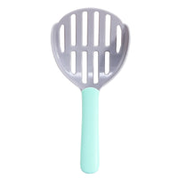 HKM-476819 Two-Color Plastic Cat Litter Scoop - Pet Cleaning Tool for Easy Waste Management