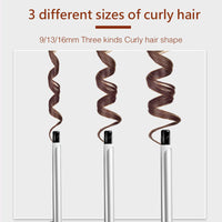 HKM-667475 Wool Curling Iron for Instant Noodle Waves, Thin Curler - 22-30W Power