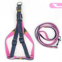 HKM-647123 Adjustable Dog Walking Traction Rope Harness in Various Sizes and Colors