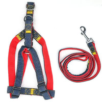 HKM-647123 Adjustable Dog Walking Traction Rope Harness in Various Sizes and Colors