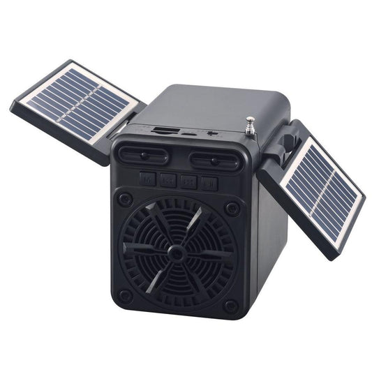 KTX-135955 Multi-Function Solar Emergency FM Radio with USB Charging and Built-in Speaker