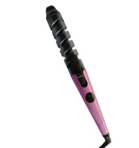 HKM-994835 Magic Spiral Curling Iron with Anion Hair Care, Anti-Scald and 40W Power - Model XD-178 in Red